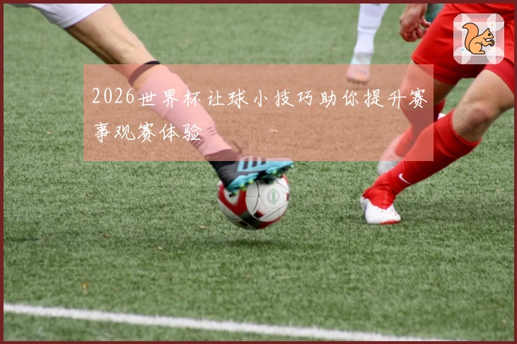 2026世界杯让球小技巧助你提升赛事观赛体验