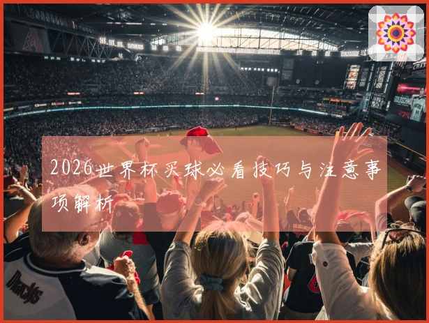 2026世界杯买球必看技巧与注意事项解析